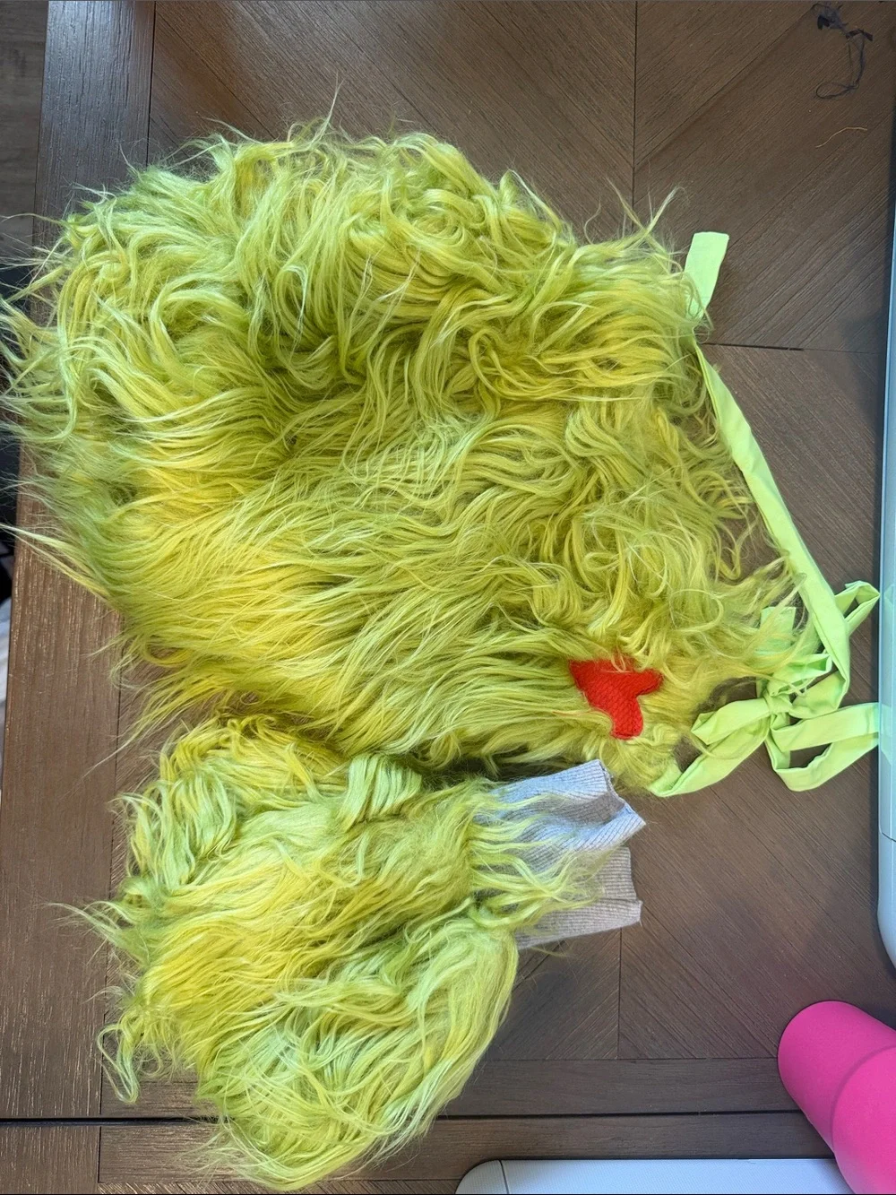 TODDLER Grinch outfit with matching legs!